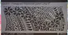 ibicci Frangipani Polynesian Long panel stencil 6"